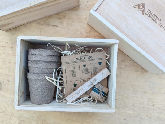 Ejemplos de productos corporativos ecológicos de Ecologift en Chile